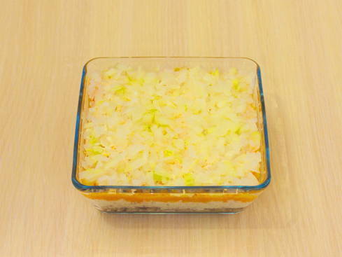 Салат Мимоза со сливочным маслом классический